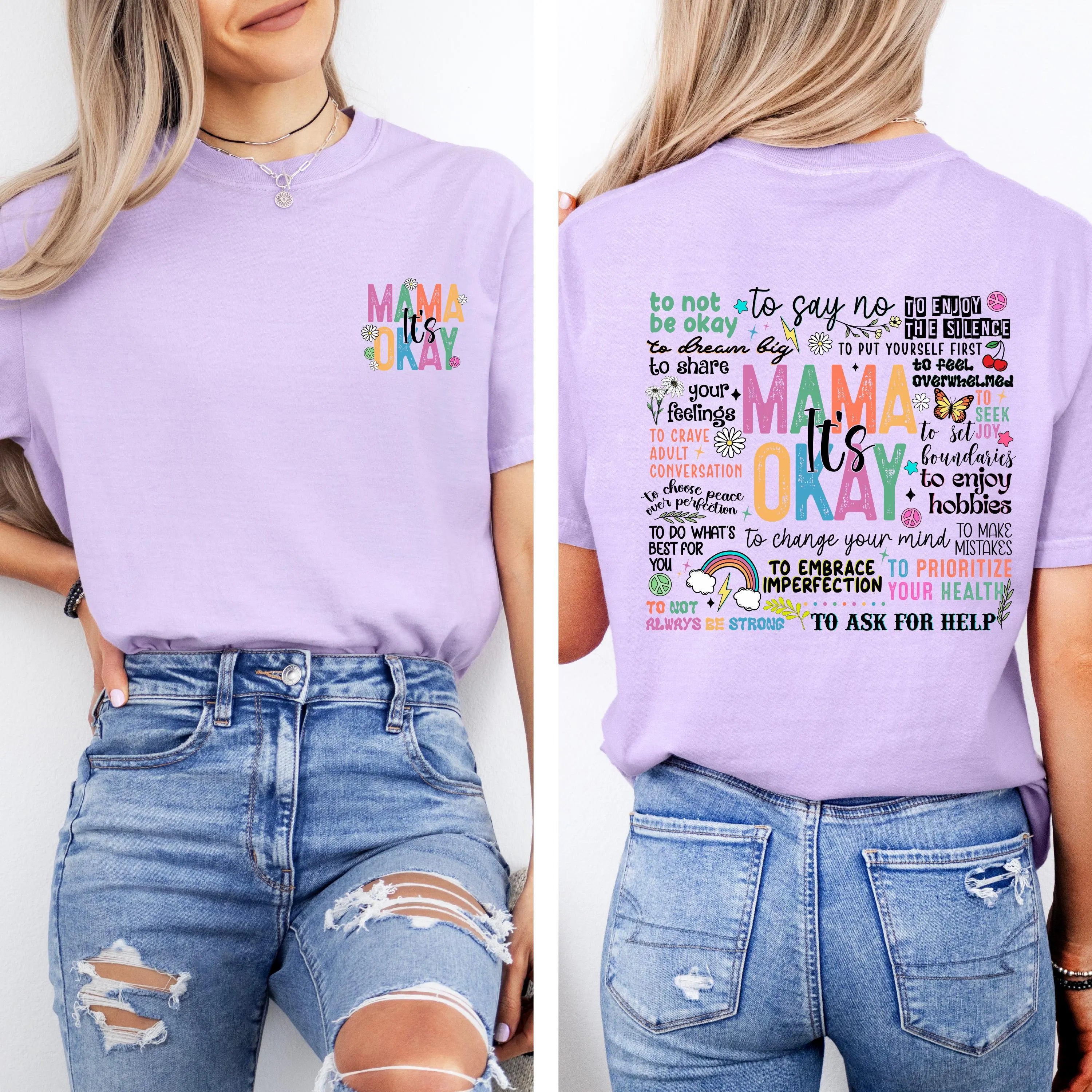 Mama It's Okay T-Shirt