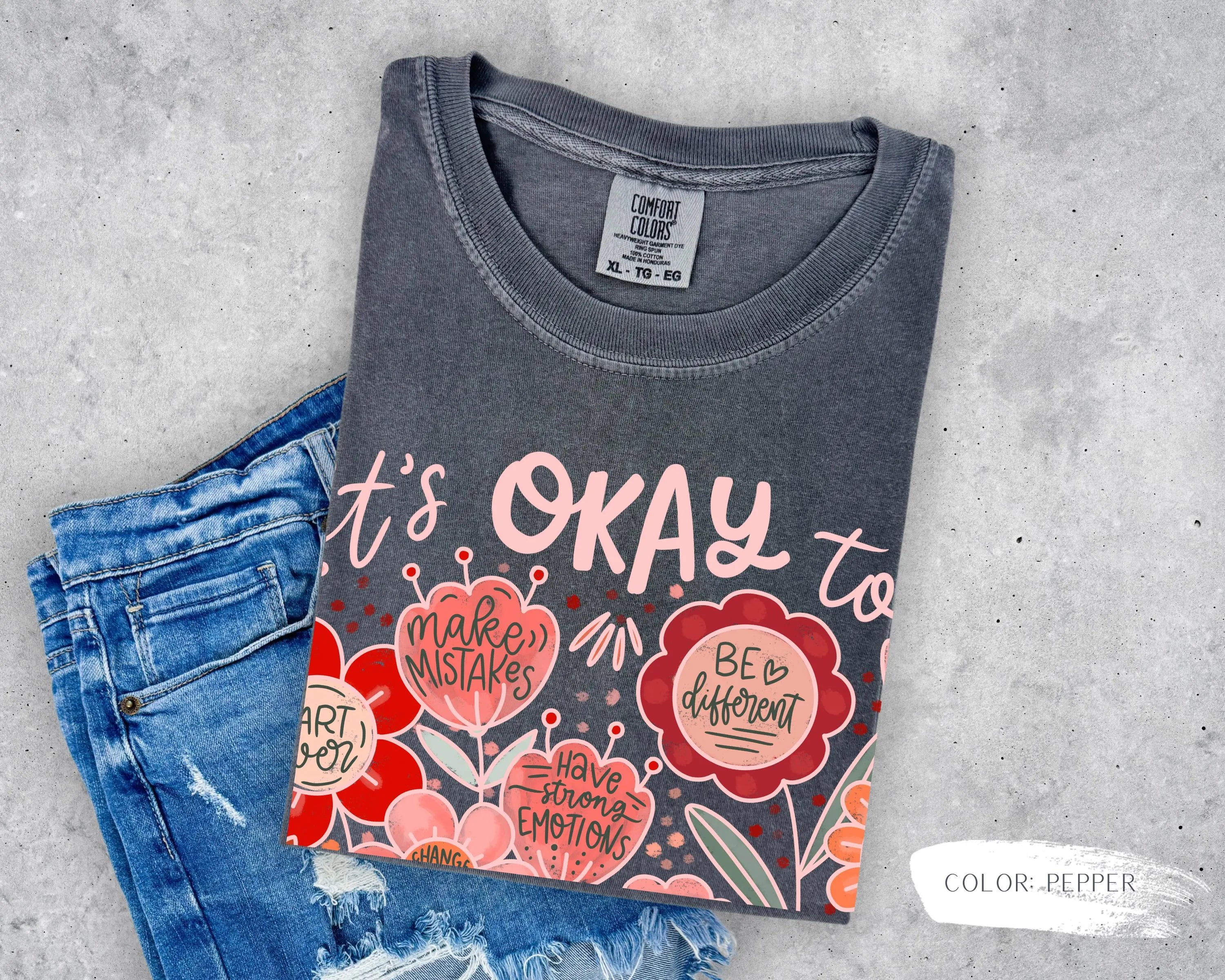 Floral Affirmation T-Shirt