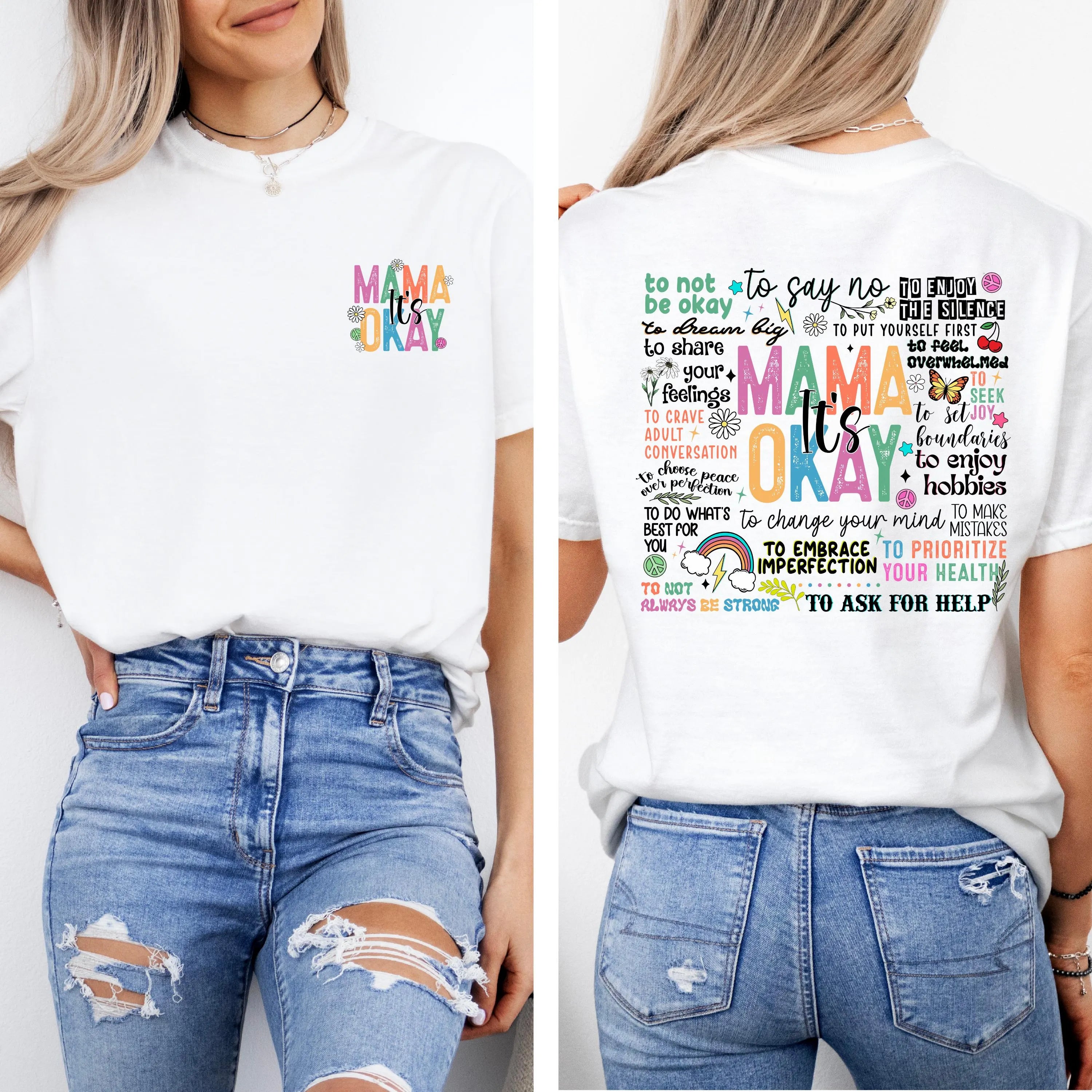 Mama It's Okay T-Shirt