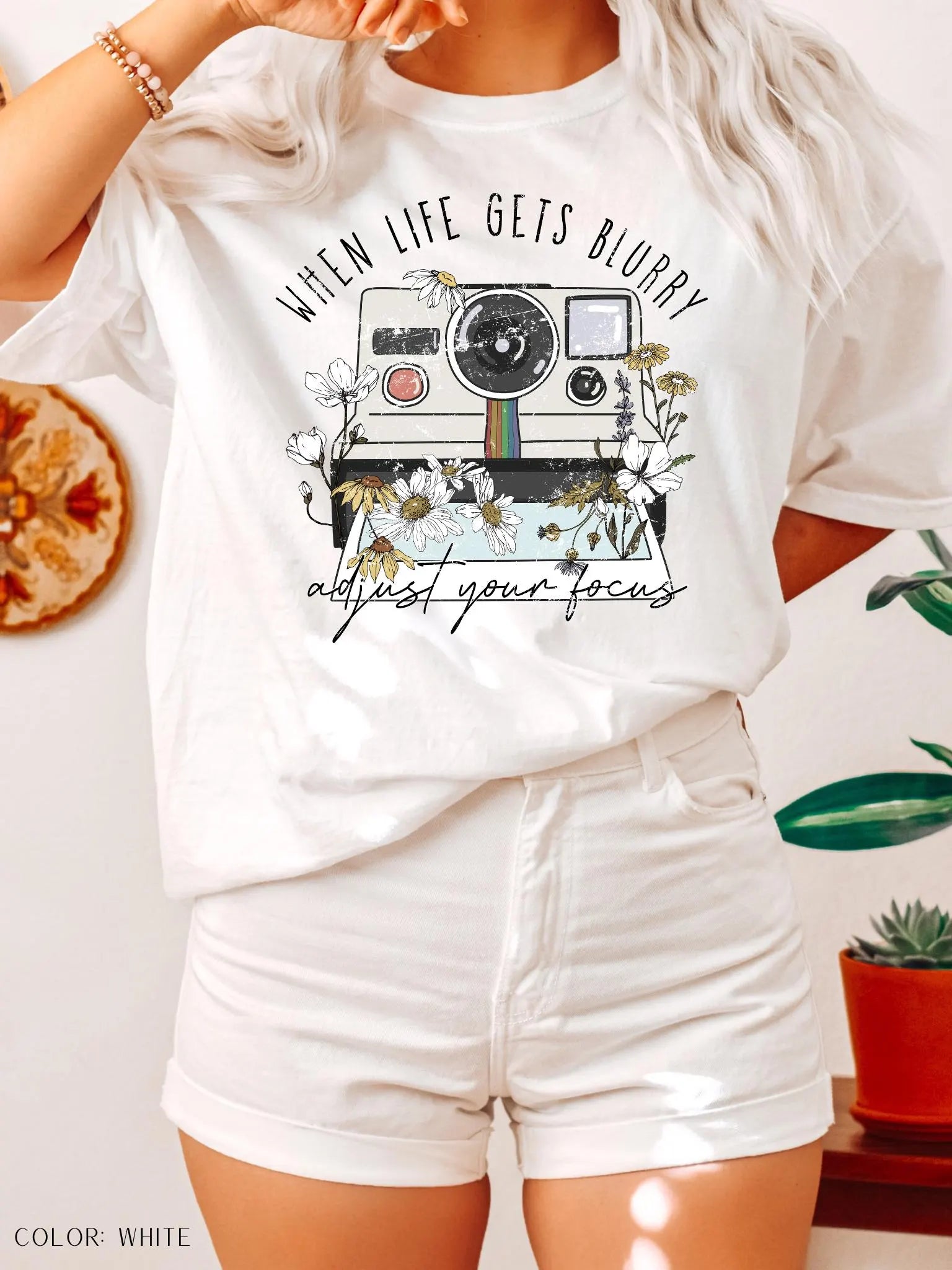 When Life Goes Blurry, Adjust Your Focus T-Shirt