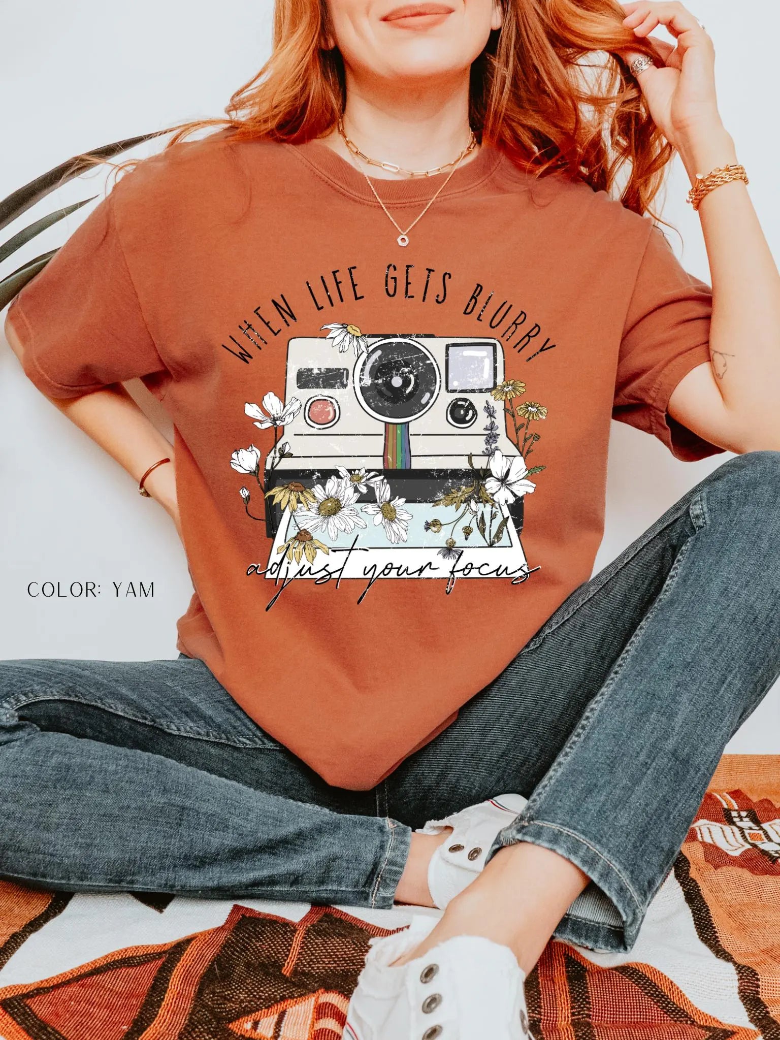 When Life Goes Blurry, Adjust Your Focus T-Shirt
